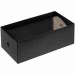 Палантин CHARMING, черный с бежевым