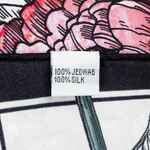 Платок шелковый DELICATE, пионы