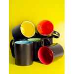 Кружка-хамелеон ON DISPLAY, матовая, черная с голубым