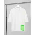 Футболка оверсайз унисекс KOSMOS 2.0, кремовая, размер XS/S