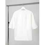 Футболка оверсайз унисекс KOSMOS 2.0, кремовая, размер XS/S