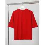 Футболка оверсайз VOZDUH 2.0, красная, размер XS/S