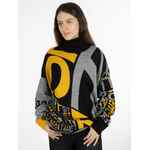 Свитер оверсайз на заказ TRICKSY NET, полушерсть, размер L/XL