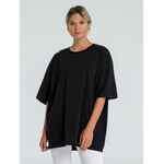 Футболка оверсайз «Внутренний Рим», черная, размер M/L