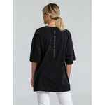 Футболка оверсайз «Внутренний Рим», черная, размер M/L