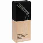 Лампа с беспроводной зарядкой смартфона и часов POWERACK, белая