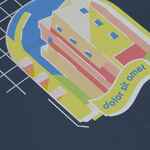 Зонт-трость CLASSIC, темно-синий