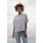 Футболка оверсайз женская BOXY WOMEN, молочно-белая, размер L