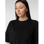 Футболка оверсайз женская BOXY WOMEN, черная, размер XS