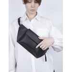 Поясная сумка ROMANCE, черная