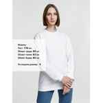 Свитшот унисекс COLUMBIA, белый, размер XS