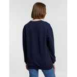 Свитшот унисекс COLUMBIA, темно-синий, размер M