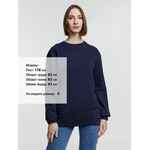 Свитшот унисекс COLUMBIA, темно-синий, размер M