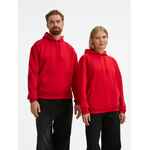 Худи унисекс CONDOR, красное, размер M