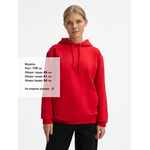 Худи унисекс CONDOR, красное, размер M