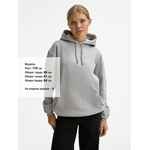 Худи унисекс CONDOR, серый меланж, размер XXL