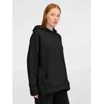 Худи оверсайз унисекс TOLLA, черное, размер XL/2XL