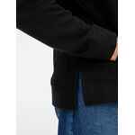 Худи оверсайз унисекс TOLLA, черное, размер XL/2XL