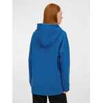 Худи оверсайз унисекс TOLLA, синее (джинс), размер M/L