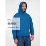 Худи оверсайз унисекс TOLLA, синее (джинс), размер M/L