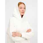 Худи оверсайз унисекс TOLLA, молочное, размер XS/S