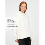 Худи оверсайз унисекс TOLLA, молочное, размер XS/S