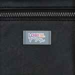 Лейбл из ПВХ DZETA, XS, серый