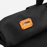 Лейбл из ПВХ DZETA, XS, оранжевый неон