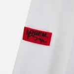 Лейбл из ПВХ DZETA, XS, красный