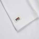 Лейбл из ПВХ DZETA, XS, белый