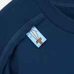 Лейбл тканевый EPSILON, S, белый