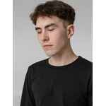 Футболка с длинным рукавом LEHTA, черная, размер S