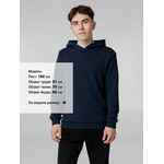 Худи BARTA, темно-синее, размер XL