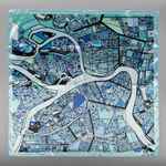 Платок с печатью на заказ COLORSHARM, S