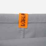 Лейбл тканевый EPSILON, S, оранжевый неон