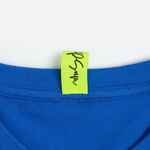 Лейбл тканевый EPSILON, S, желтый неон