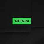 Лейбл тканевый EPSILON, S, зеленый неон