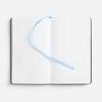 Ежедневник TRAIT, недатированный, черный с голубым