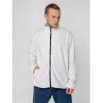 Куртка флисовая унисекс MANAKIN, белая, размер XS/S