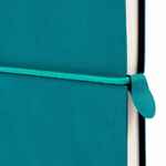 Ежедневник NUBUK, недатированный, бирюзовый