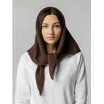 Косынка DALIA, темно-коричневая