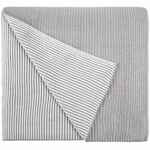 Шарф NOBILIS, белый с серым