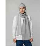 Шапка NOBILIS, белая с серым