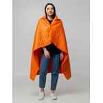 Плед-пончо для пикника SNAPCOAT, оранжевый