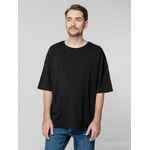 Футболка унисекс оверсайз CROSSTOWN, черная, размер M