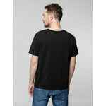 Футболка унисекс TERVU, черная, размер S