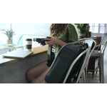 Рюкзак FLIPPACK, черный с зеленым