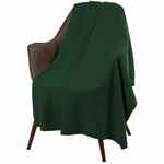 Плед SHEERNESS, темно-зеленый