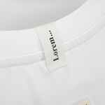 Лейбл хлопковый DONI, S, беленый