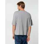 Футболка унисекс оверсайз STREET VIBES, серая, размер XS/S